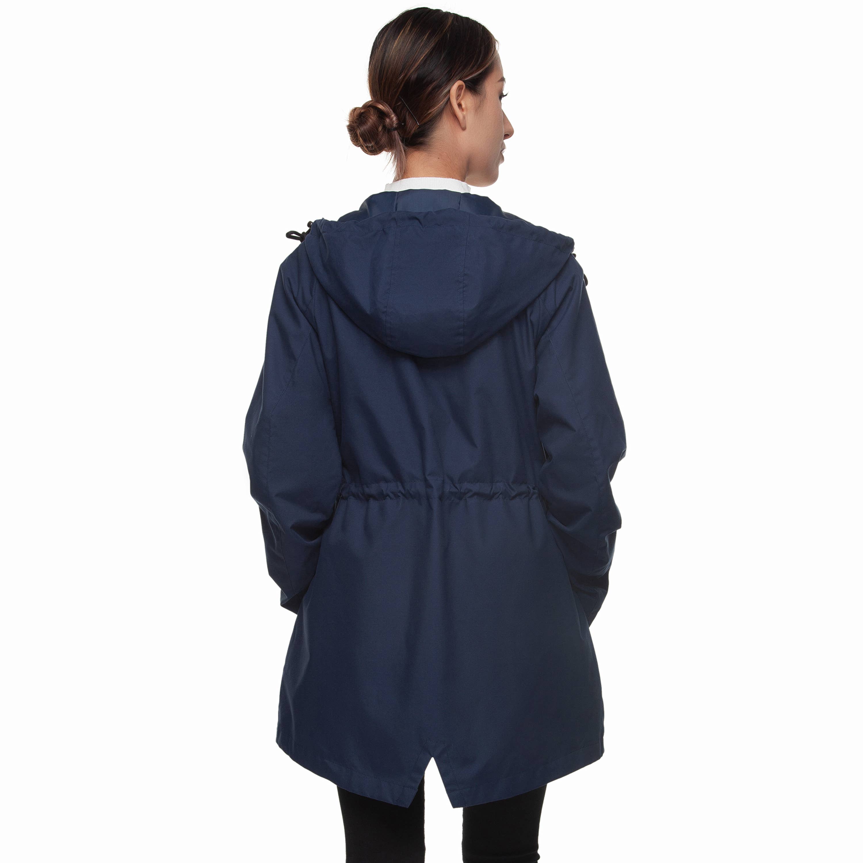 Rokka & Rolla - Wholesale Windbreaker - Women's - Women's Trench Coat Windbreaker Jacket26