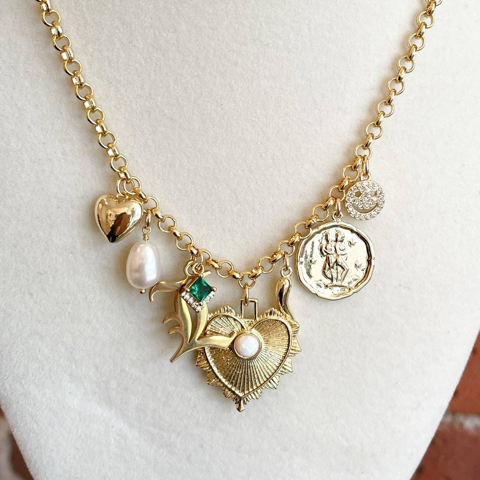 Goldie Charm Bar – wholesale Individuell berlock/hänge – SÖTVATTENSPÄRLA BERLOCK4