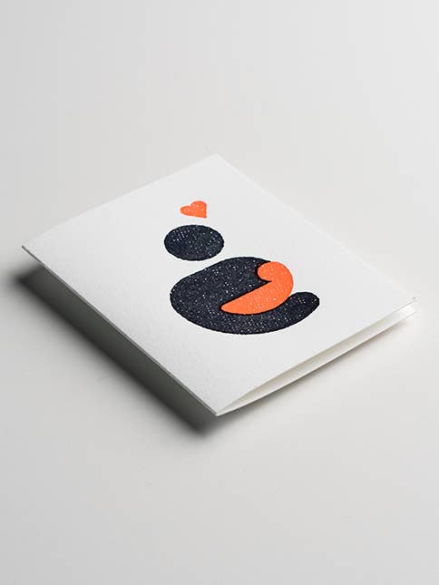 Baby – Letterpress parenthood card for wholesale by YOUI Paper Co.