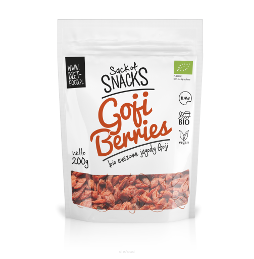 Diet Food - Wholesale Dried/Dehydrated Fruit - Bio Goji Berries 200 g0