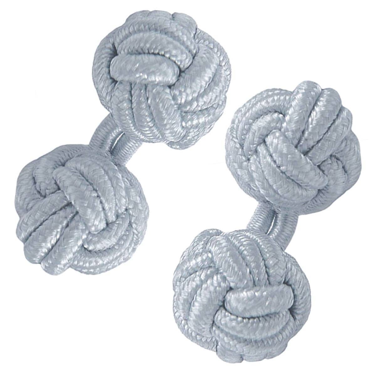 Josvil – Engroshandel Snørebånd - Unisex – LYSEGRÅ ELASTISKE MANCHETKNAPPER MED BOLDE0