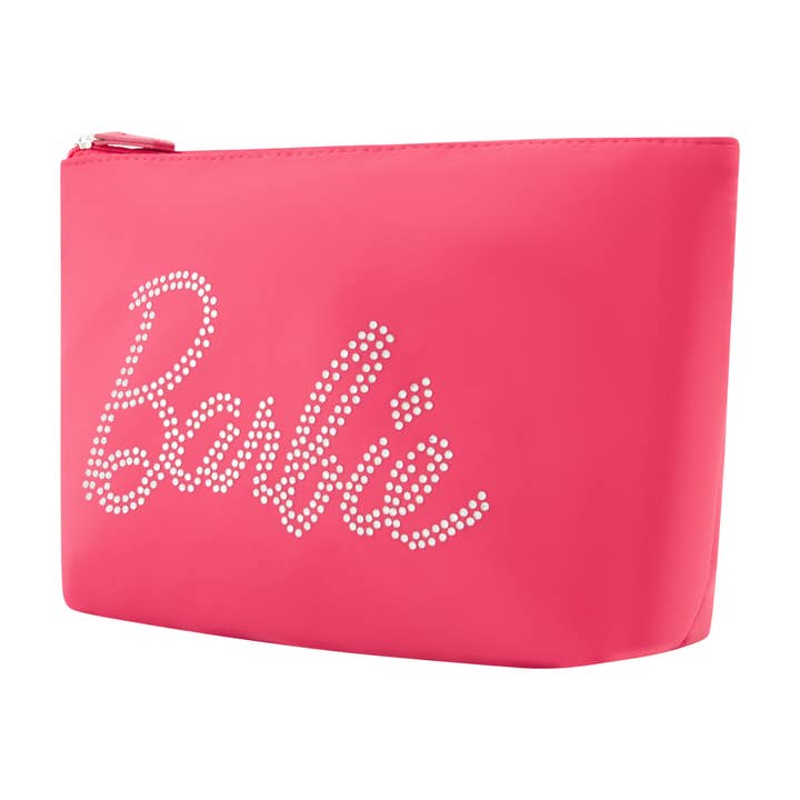 FUL Luggage (Concept One) - Wholesale Makeup/Cosmetic Bag - Barbieâ„¢ Rhinestone Logo Cosmetic Bag