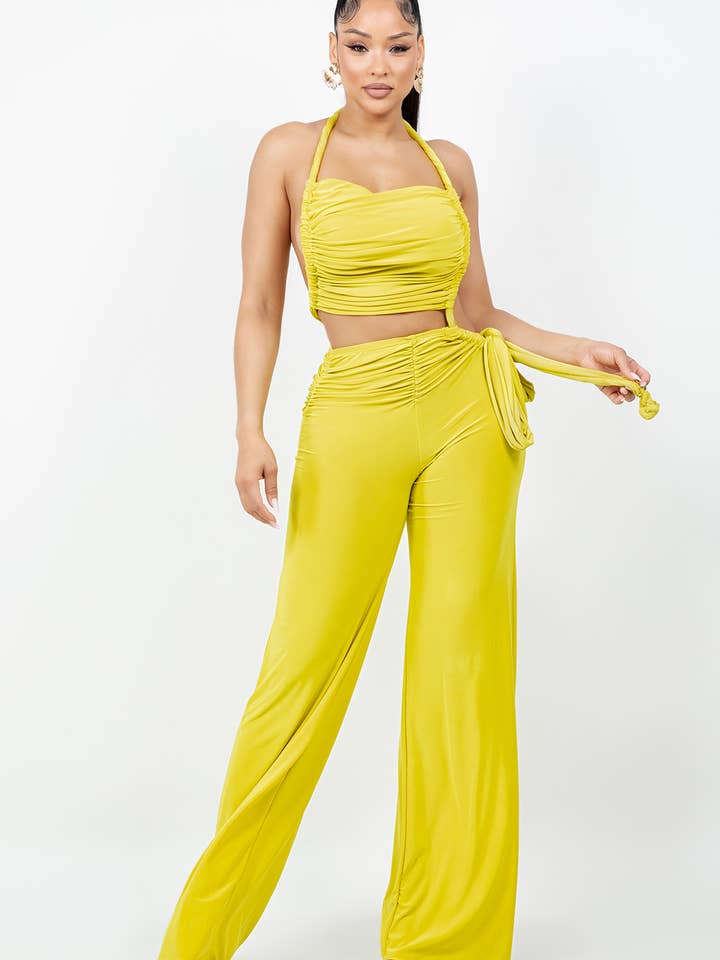 JUMPSUIT MED SNODDADE SNÖRDETALJER för wholesale av Belita Collection