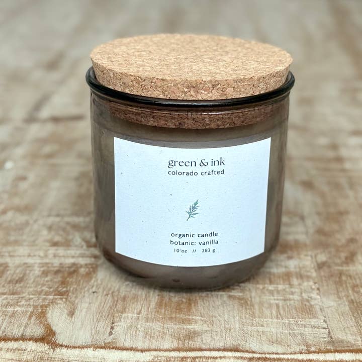 Merrely - Wholesale Jar/Filled Candle - Recycled Organic Candle – 10oz8