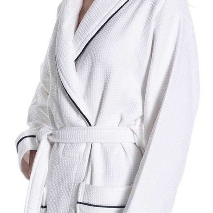 East'N Blue - Wholesale Robe - Unisex - Waffle Terry Turkish Cotton Unisex Bathrobe