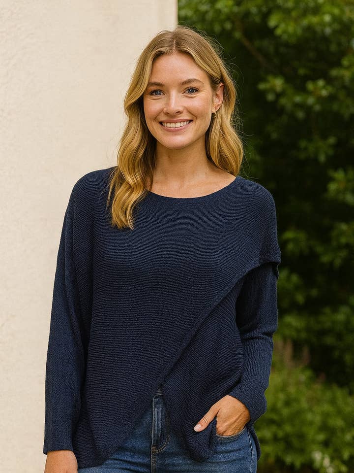 Crossover Crochet Knit for wholesale by Kurt Muller