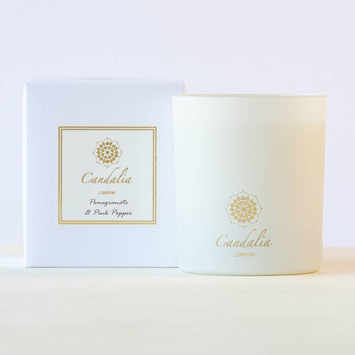 Pomegranate & Pink Pepper Candle for wholesale by Candalia