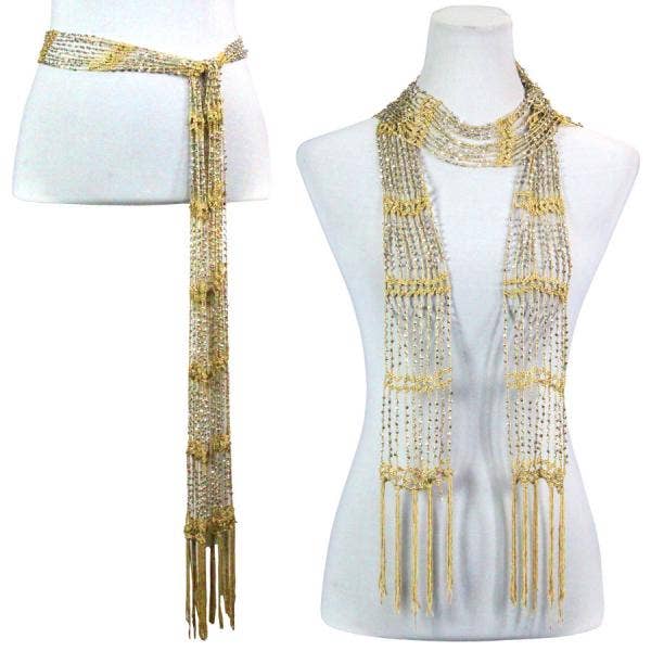 The Magic Scarf Company - Wholesale Scarf - Women's - 1755 - Shanghai Beaded Scarves/Sash9