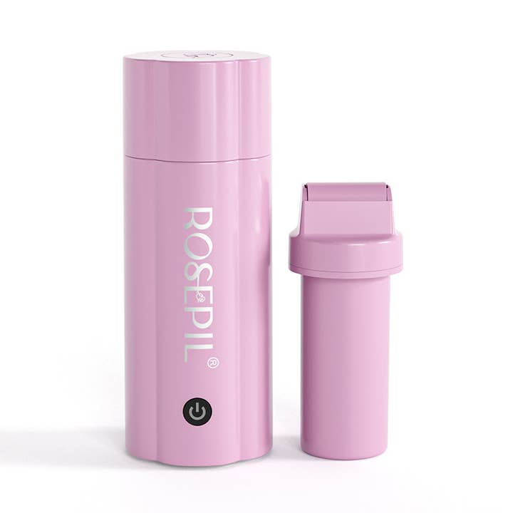 The cosmax - Wholesale Body Hair Removal Product - Rosepil Smart Cartridge Wax Heater Kit - Rose (Mini)3