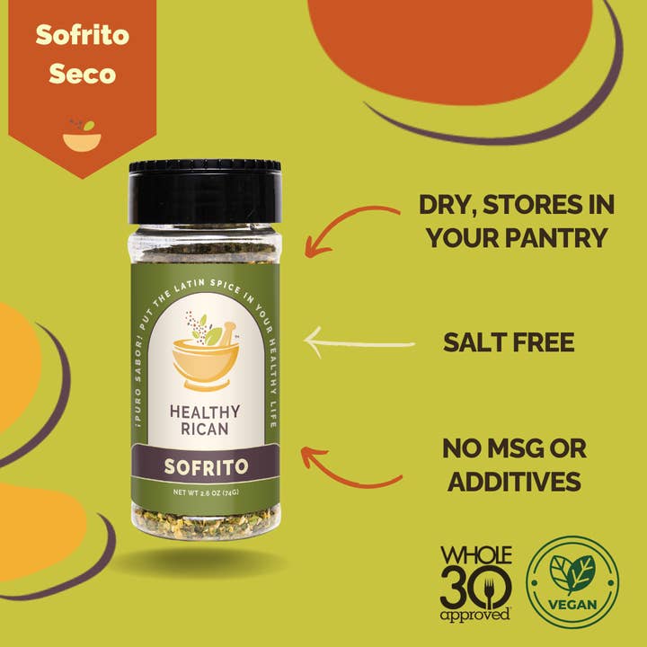 Healthy Rican - Wholesale Dried Spice Mix - Healthy Rican Dry Sofrito Seasoning