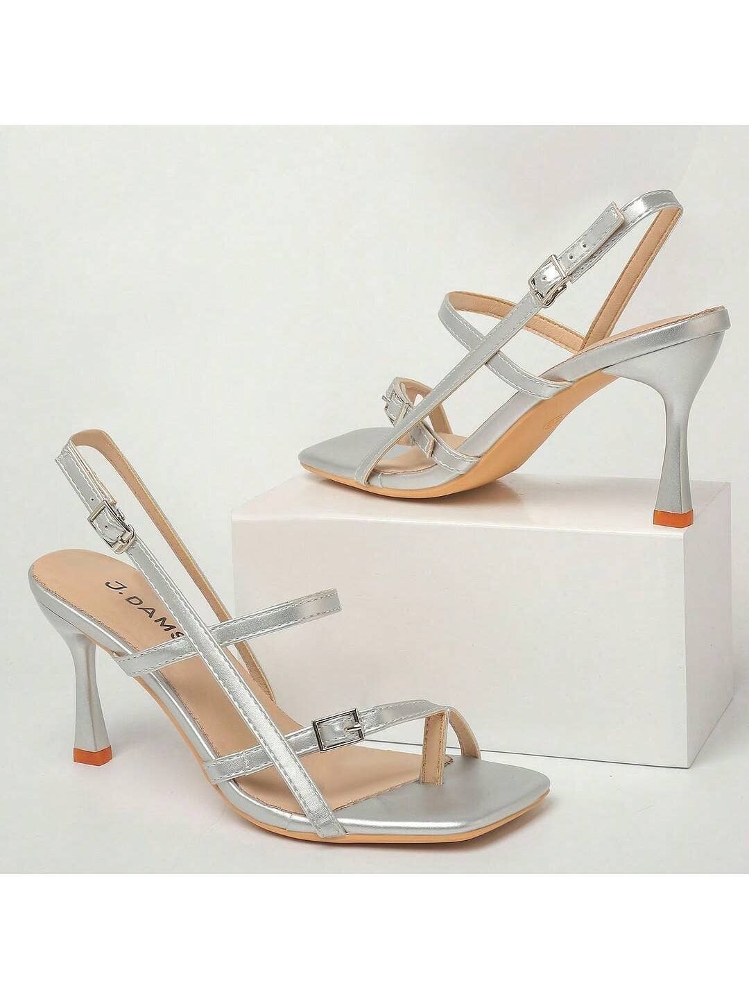 J.Adams Shoes - Venta al por mayor Zapatos de tacón - Mujer - Aurora | Plata3
