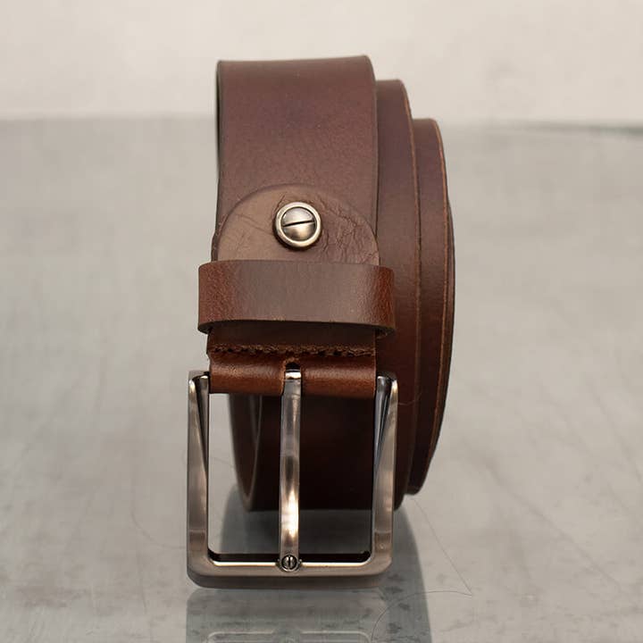 Men's Thick Oiled Leather Belt - BELT10 for wholesale by PRIMEHIDE