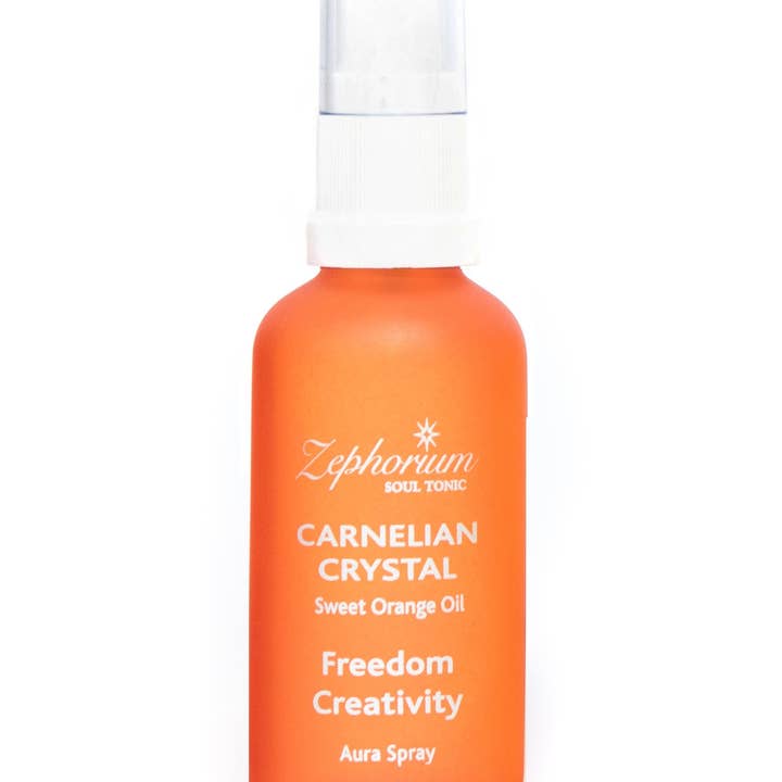 Zephorium Soul Tonic - Vente Brumes d'aromathérapie - Spray Aura Freedom & Creativity à l'huile d'orange douce1