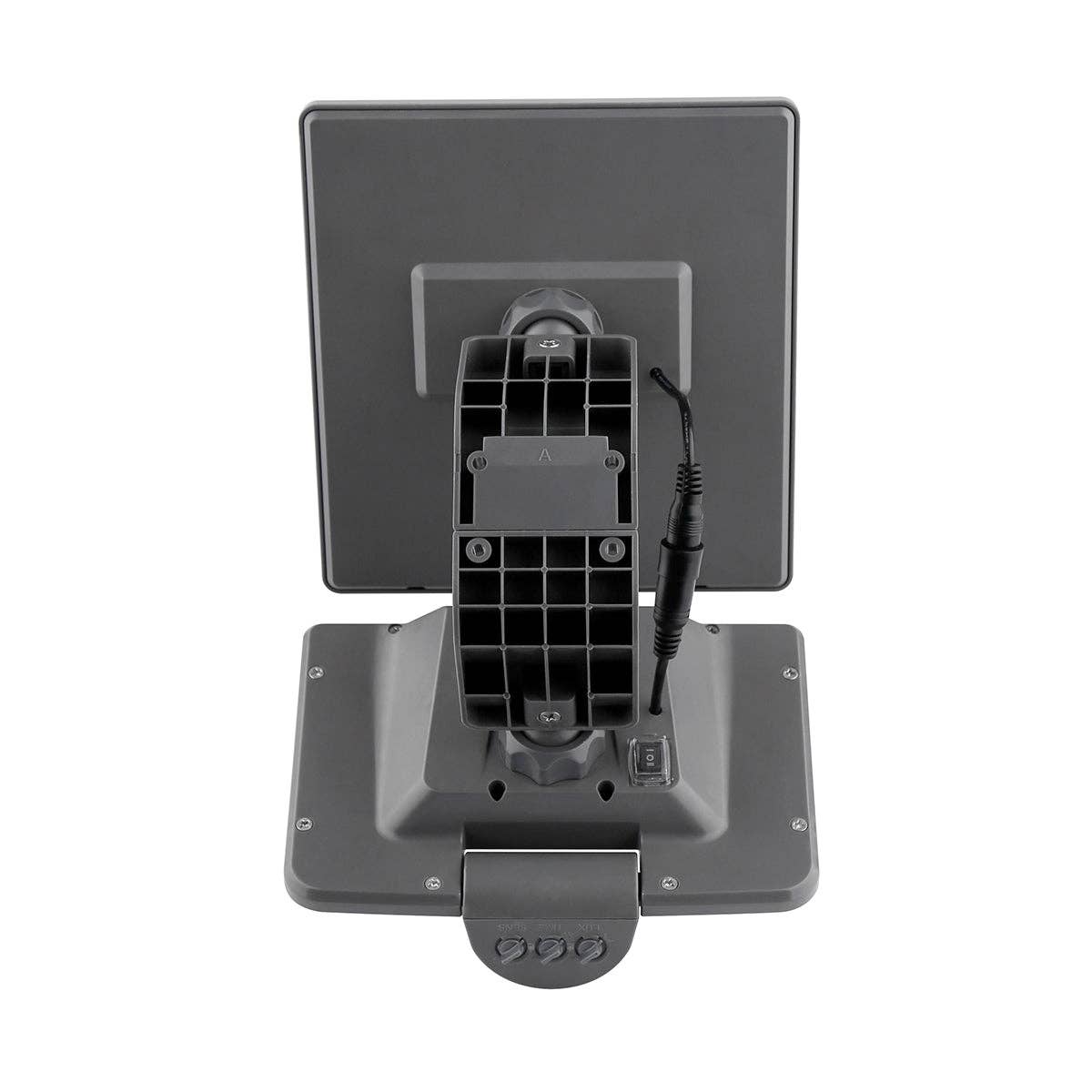 Gruppo F.T - Vente Lampe d'extérieur/de jardin - Projecteur extérieur Ulysse avec panneau solaire et détecteur de mouvement inclus5