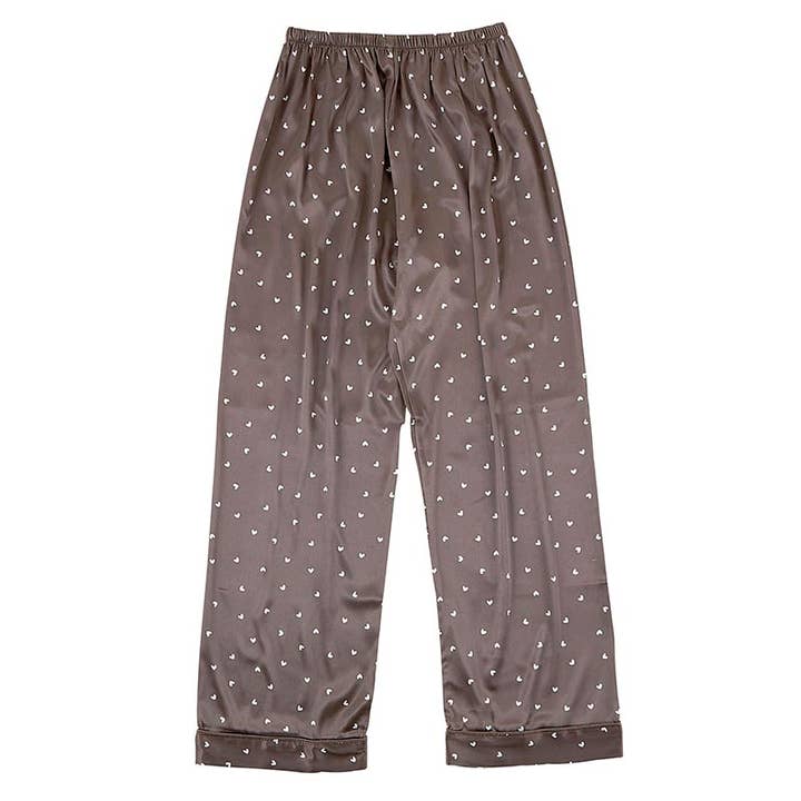 Bella Sleep + Spa - Wholesale Sleepwear Set - Women's - Full Length PJ Set - Hearts