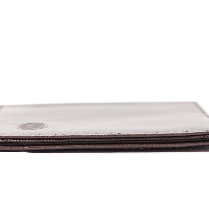 Big Skinny Wallets - Wholesale Wallet - Men's - Leather Super Skinny Bifold Wallet - Brown