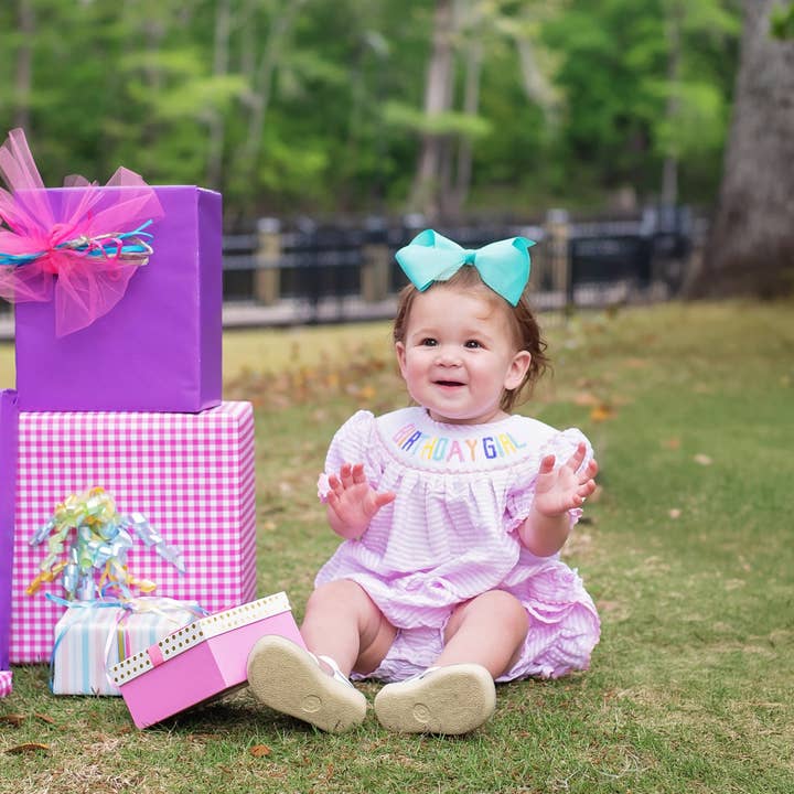 Seven Lantern Lane - Wholesale Bodysuit (Non-Footed) - Baby - Smocked Birthday Girl Bubble (Copy)7