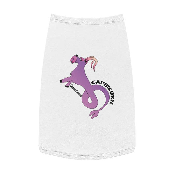 CAPRICORN Pet Tank Top for wholesale by Cozmic Canines
