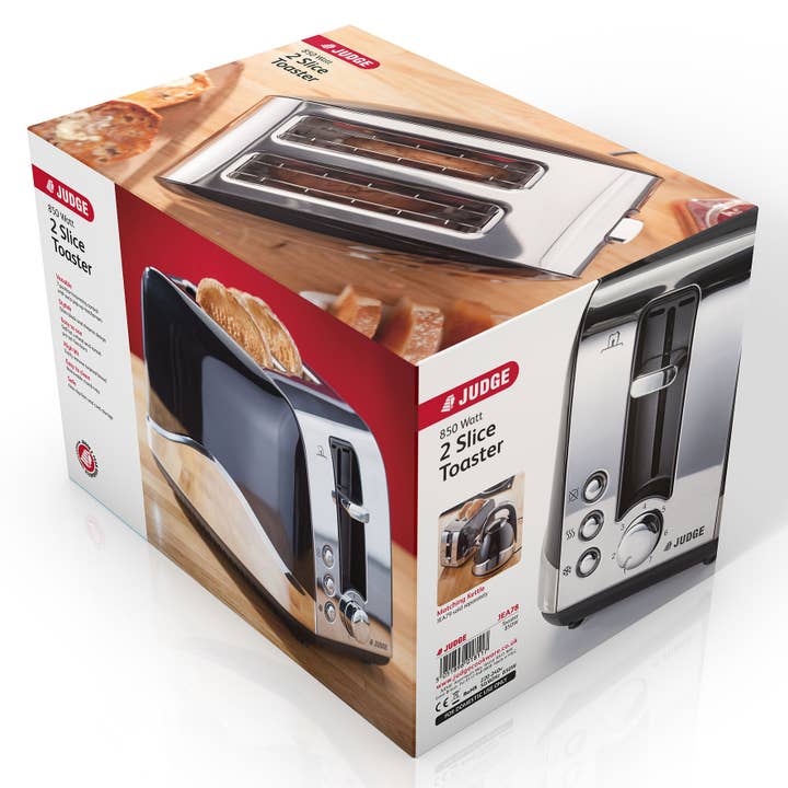 Judge UK – wholesale Toaster – Judge Electricals, 2 Slice Toaster - UK PLUG7