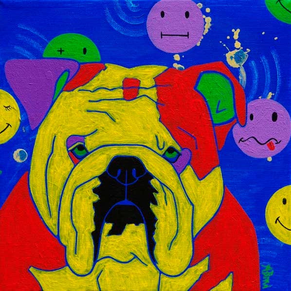 "Bitchy Resting Face"- Limited Edition MATTED Print for wholesale by Angela Bond Art