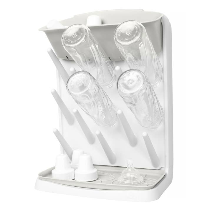 Oat Vertical Bottle Drying Rack for wholesale by Ubbi