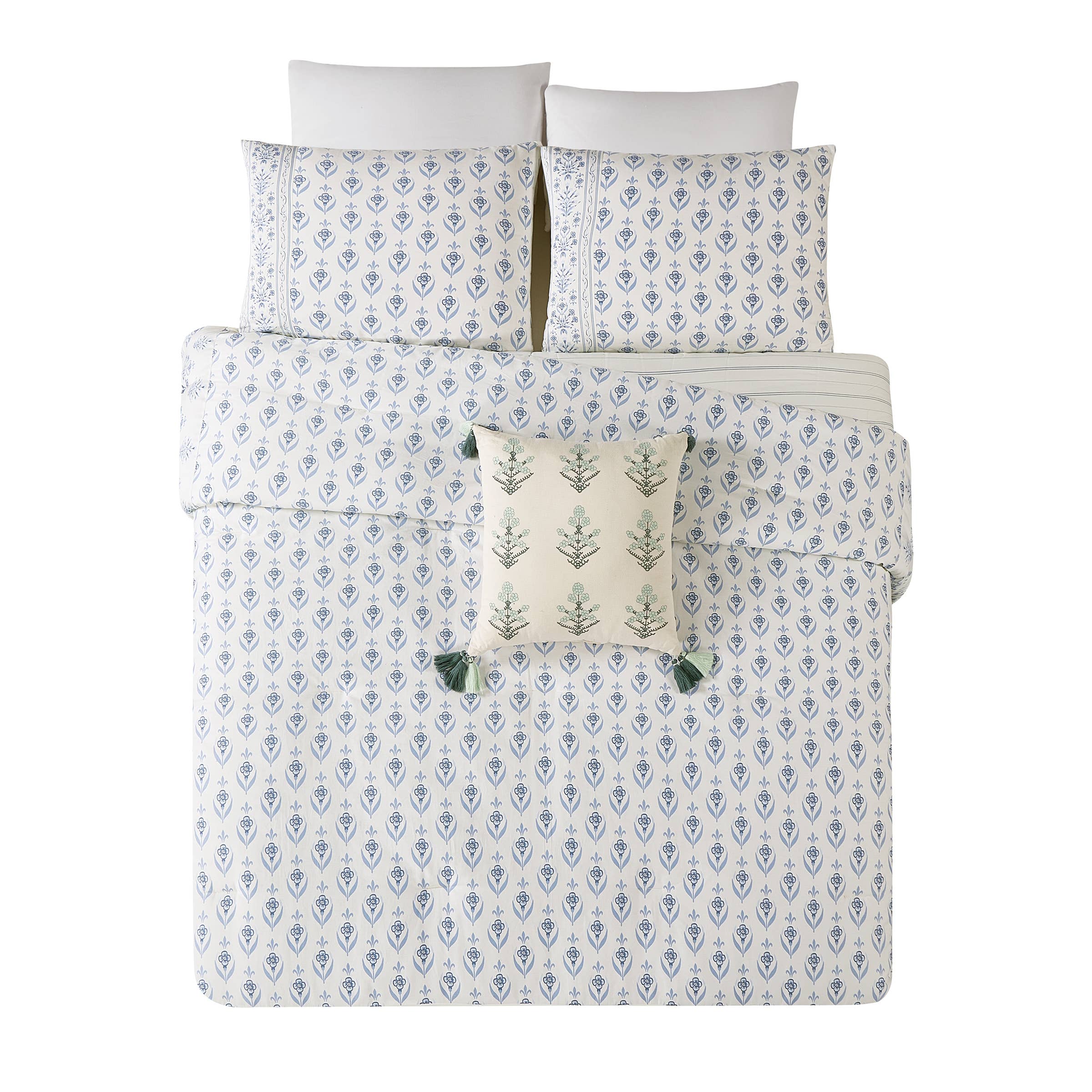 Peking Handicraft – Conjuntos de cama por atacado – CONJUNTO DE CONFORTO PEEPLES SONG - Spartina4