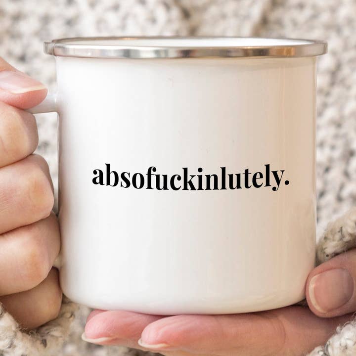 Absofuckinlutely mug for wholesale by Creativien Studio