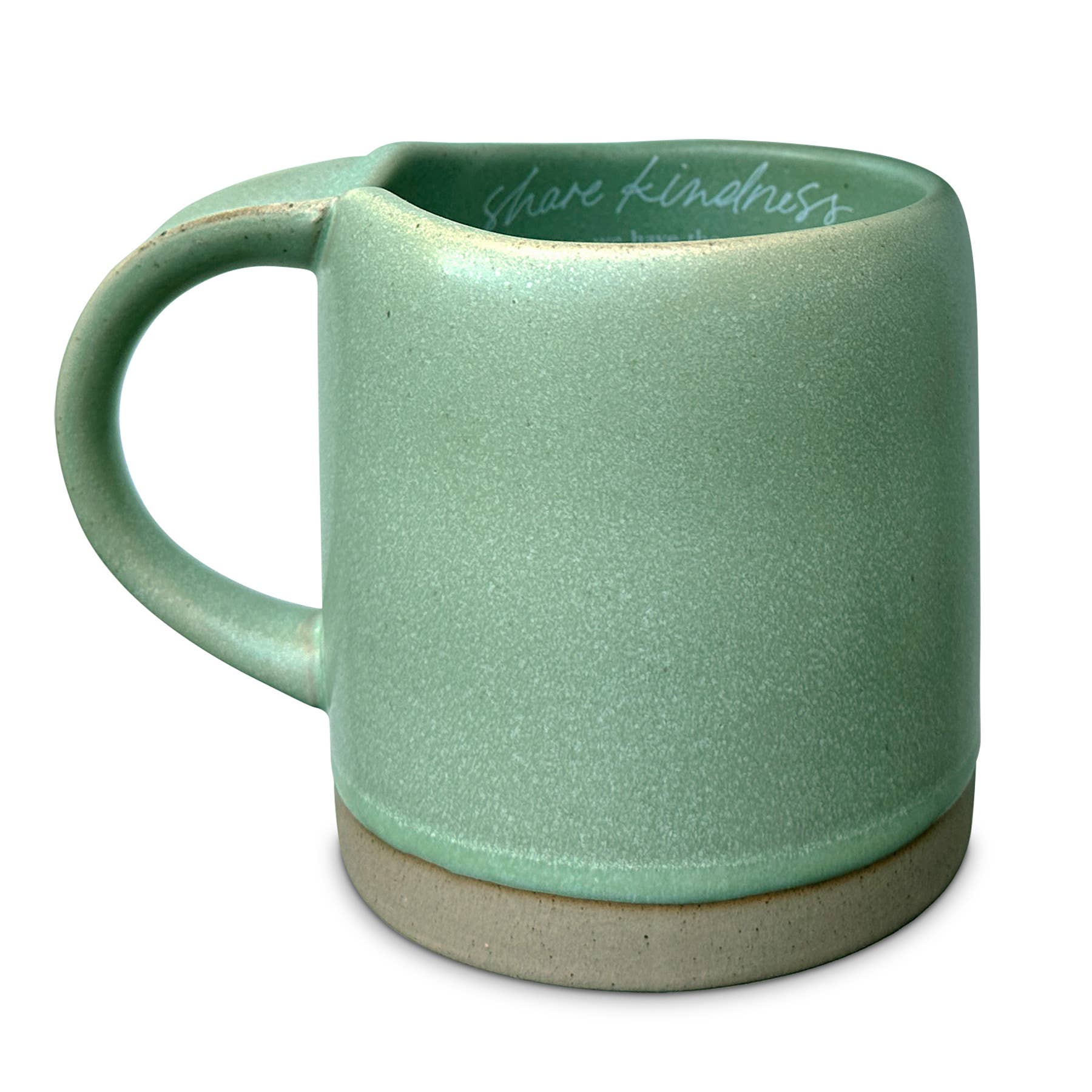 Dicksons - Wholesale Coffee Mug - LCP Coffee Mug Share Kindness Seafoam Green2
