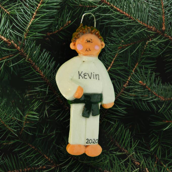 Décoration de karaté pour garçon pour la vente par Dough Delights, Inc