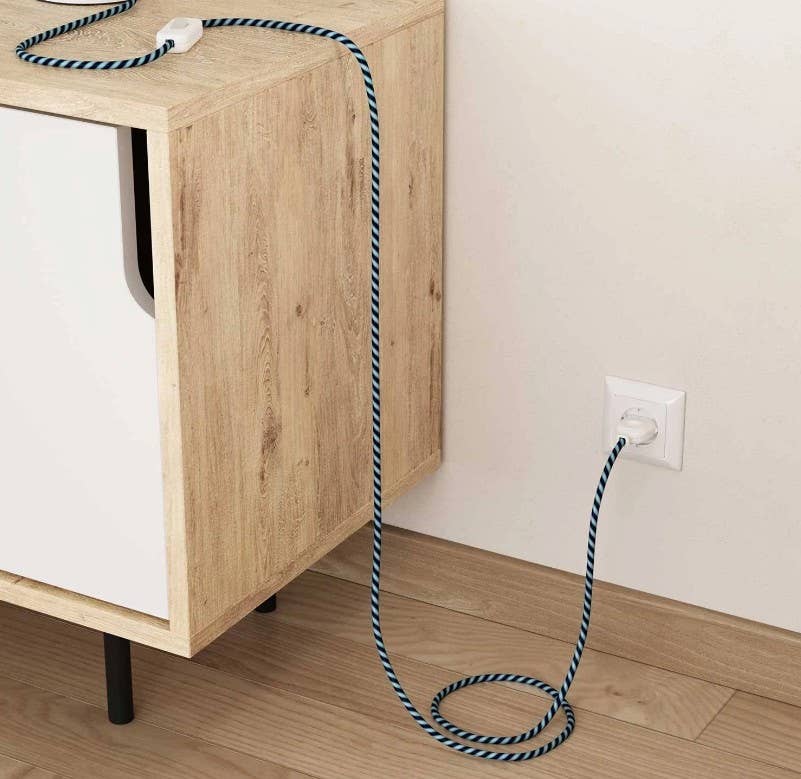 Coast Fig - Vente Lampes d'appoint/de bureau - Lampe de table Champignon (Bleu et Violet)5