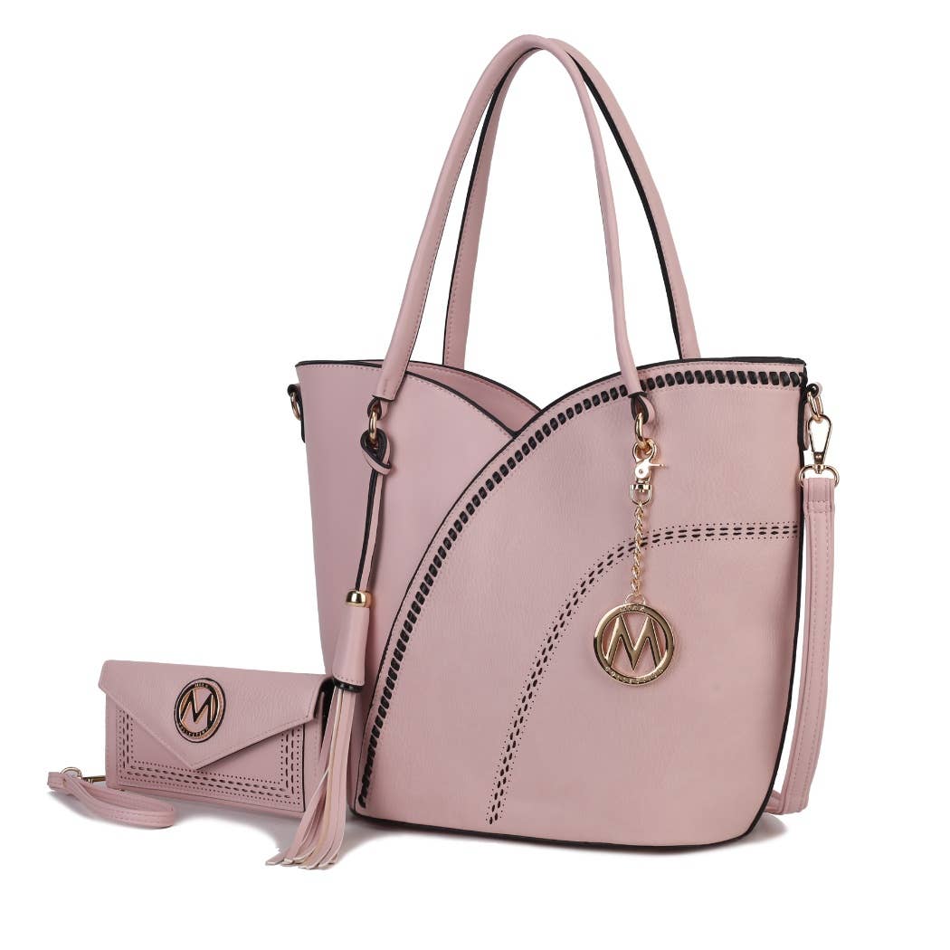 MKF Collection – wholesale Shoulder bag – women's – MKF Imogene Vegan Leather Women’s Shoulder Bag with Wallet0