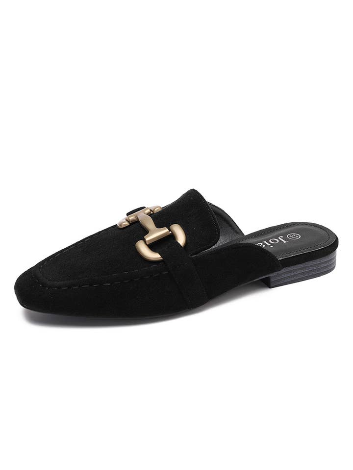 Joia Paris - Wholesale Mules - Women's - Slip-on mule with gold buckle H8-800