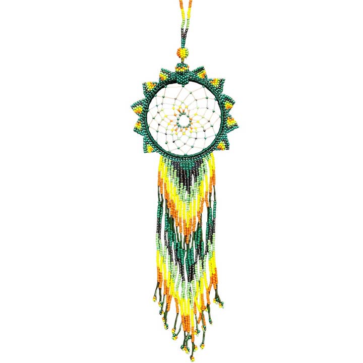 Unique Batik Fair Trade - Wholesale Dream Catcher - Beaded Dream Catcher Wall Ornament Large | Assorted