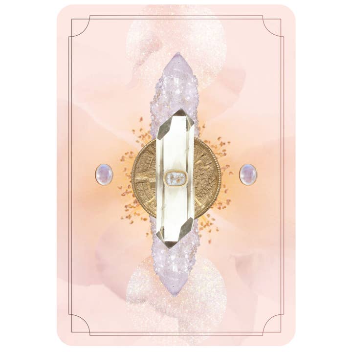 ROCKPOOL PUBLISHING - Wholesale Tarot Cards - Astral Realms Crystal Oracle: A 33 Card Deck and Guidebook