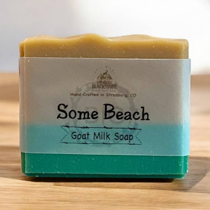 Some Beach Goat Milk Soap for wholesale by Black Stone Ranch Goat Soap
