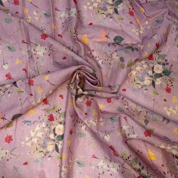 Fabriculture INC – wholesale Fabric – Floral Cotton Print Fabric in 3 Colors 4