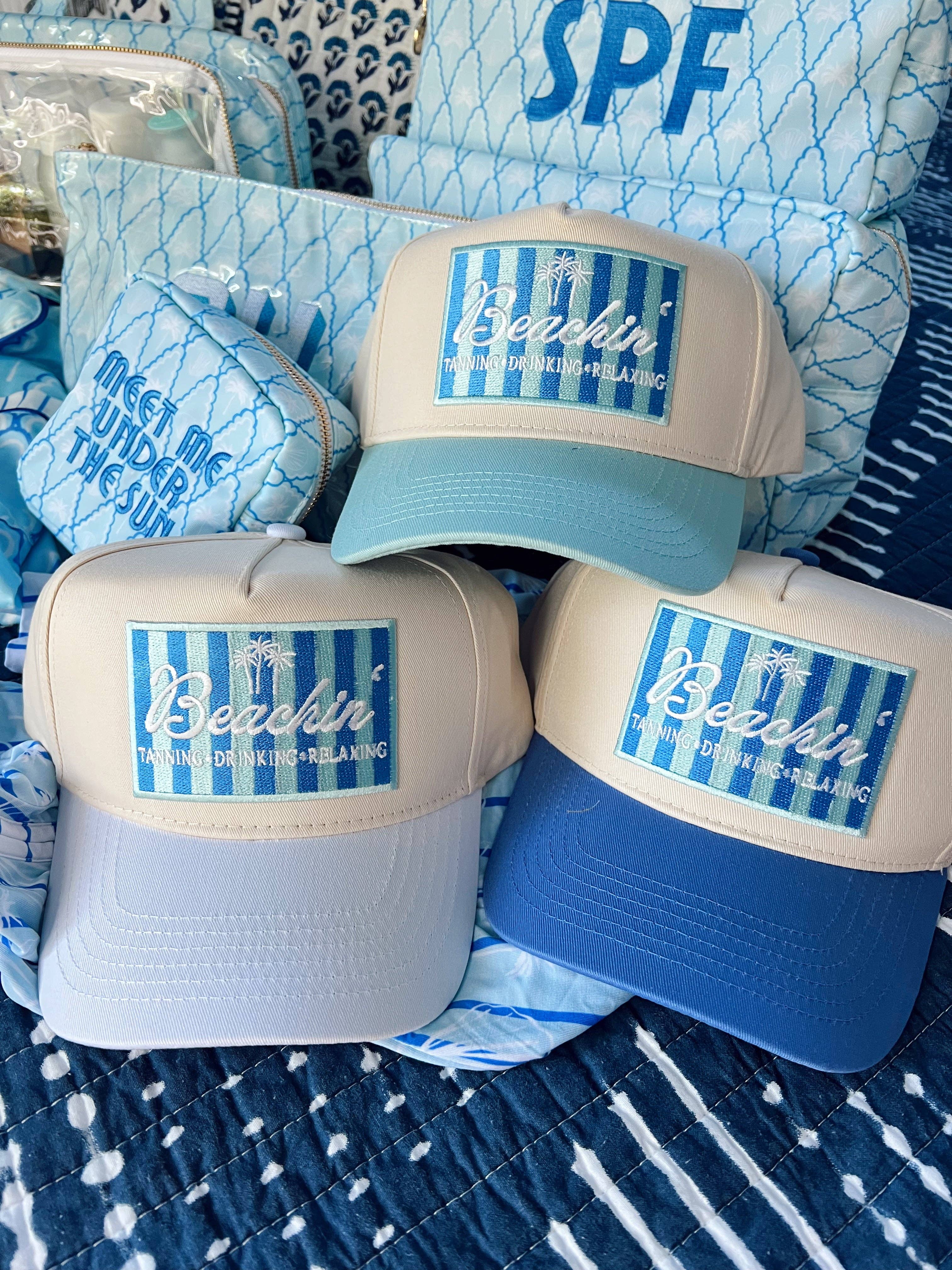 KENZKUSTOMZ - Vente Casquette de camionneur – femme - Beachin' - Casquette de camionneur vintage15