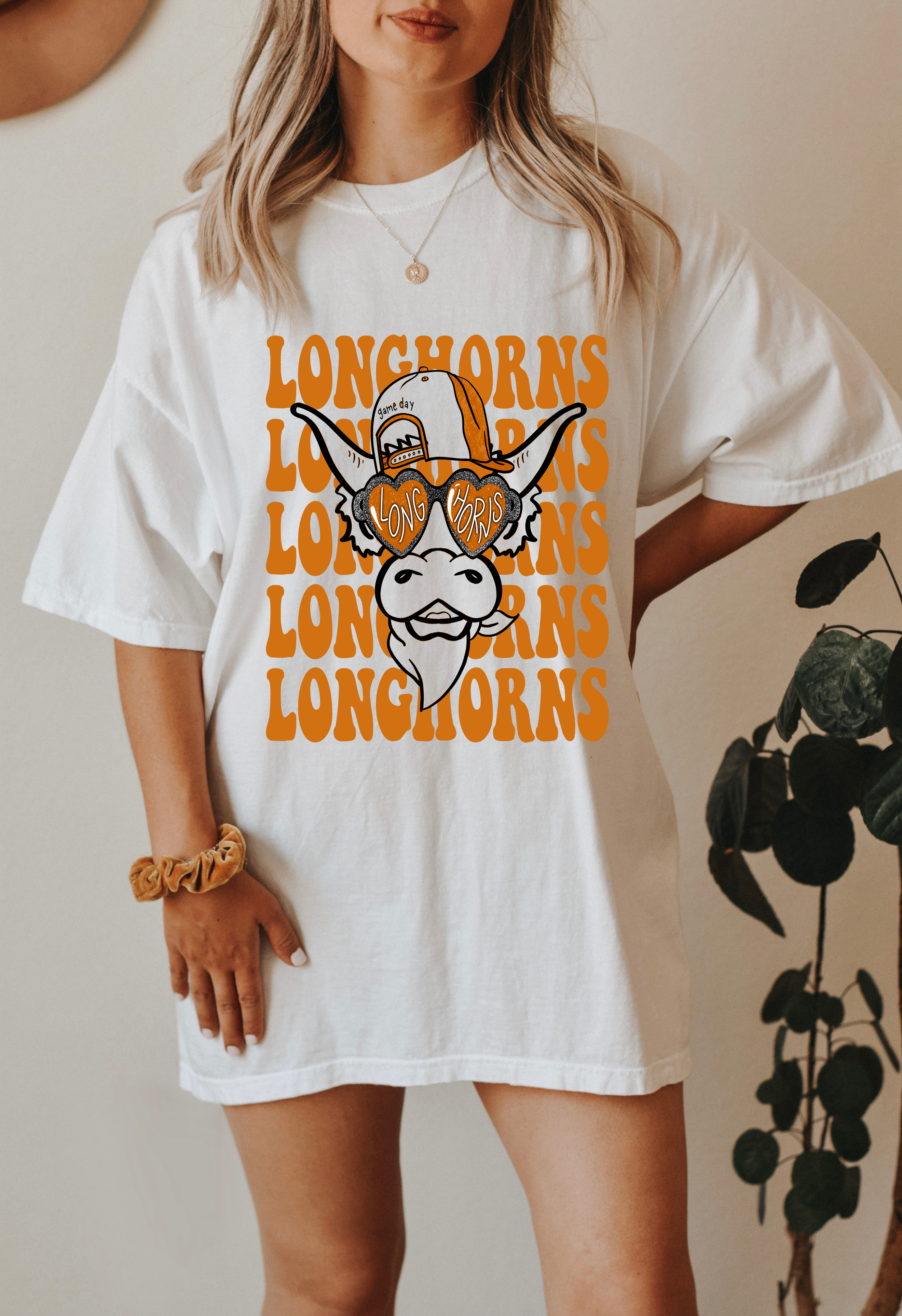 COTTON PRESS CO. – T-shirt estampada - Mulher por atacado – T-shirt do Dia do Jogo com Mascote Preppy11
