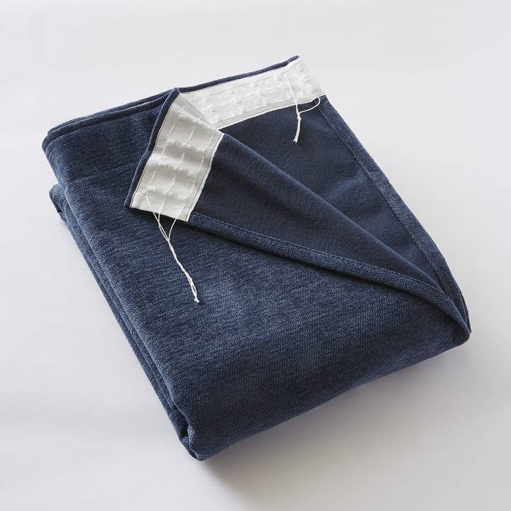 CURTAIN GF 140 x 260 cm BJORN Midnight for wholesale by L'effet Papillon