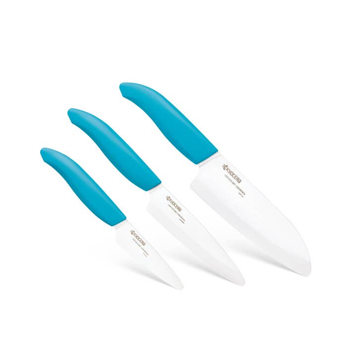 Kyocera International, Inc. - Wholesale Knife Set - REVOLUTION 3-PIECE CERAMIC KNIFE SET