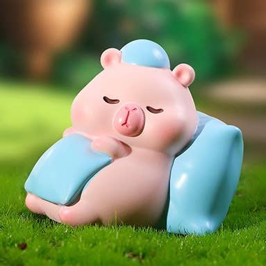 BCmini - Vente Figurine décorative - 71280 Boîte Aveugle Capybara Rose-125