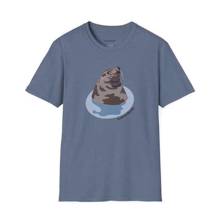 T-shirt Softstyle Sea Lion pour la vente par Kohta North
