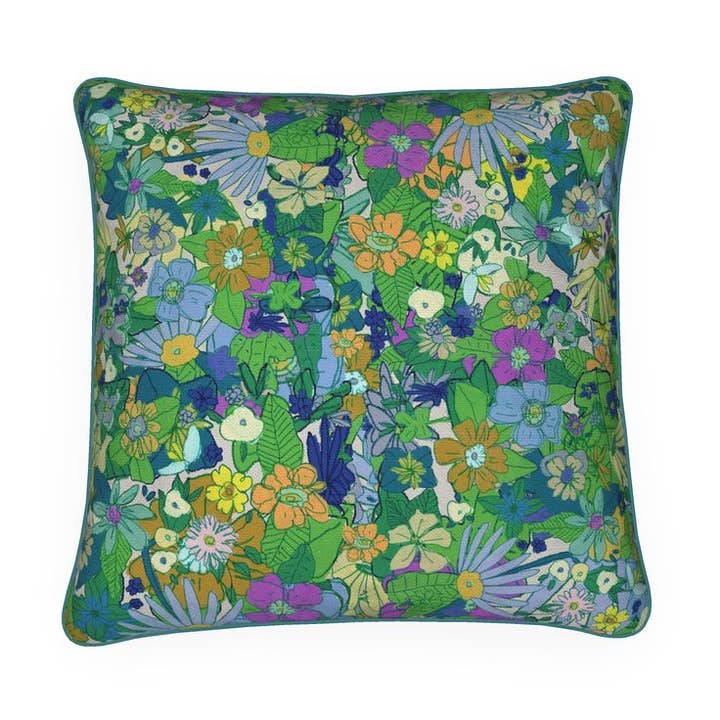 Emerald & Marigold Pillow for wholesale by Bunglo