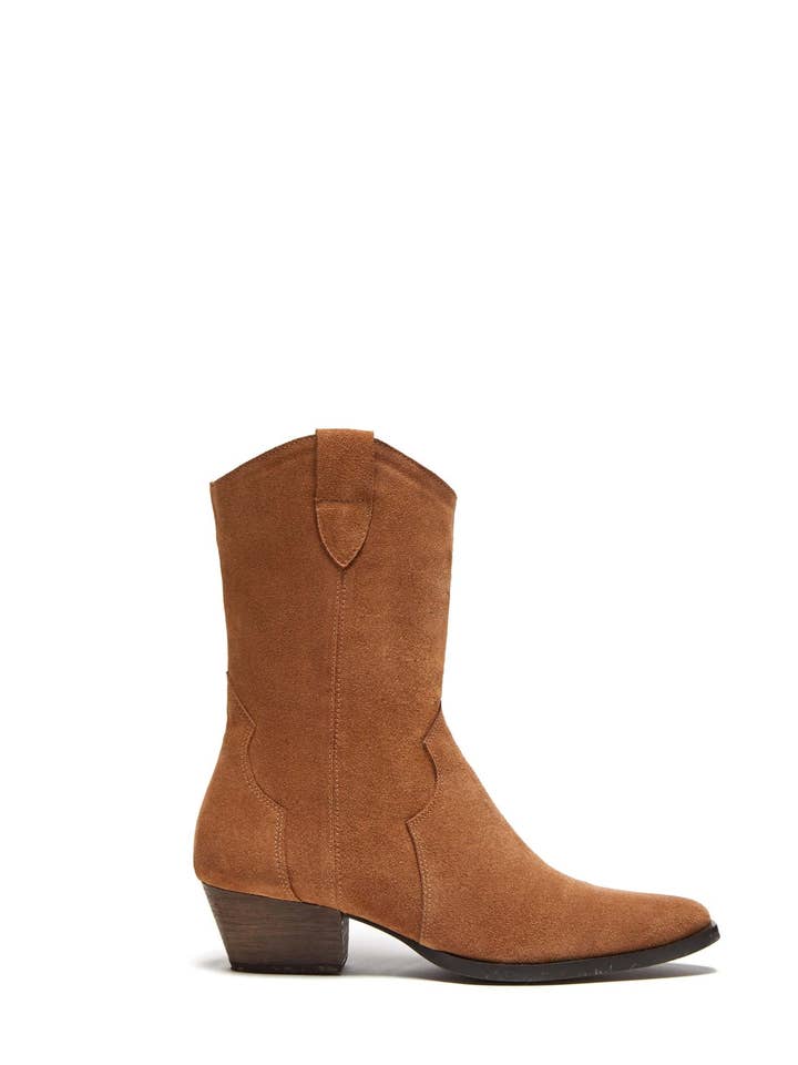 Sofia Godinho - Wholesale Booties - Women's - Kika Camel Boots