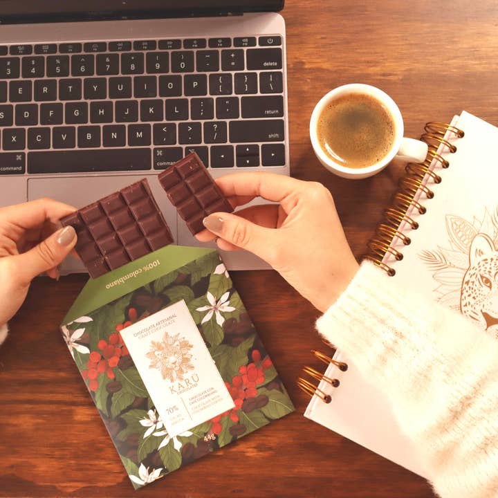 Karü Chocolates - Venta al por mayor Chocolate - Chocolate 70% & Café
