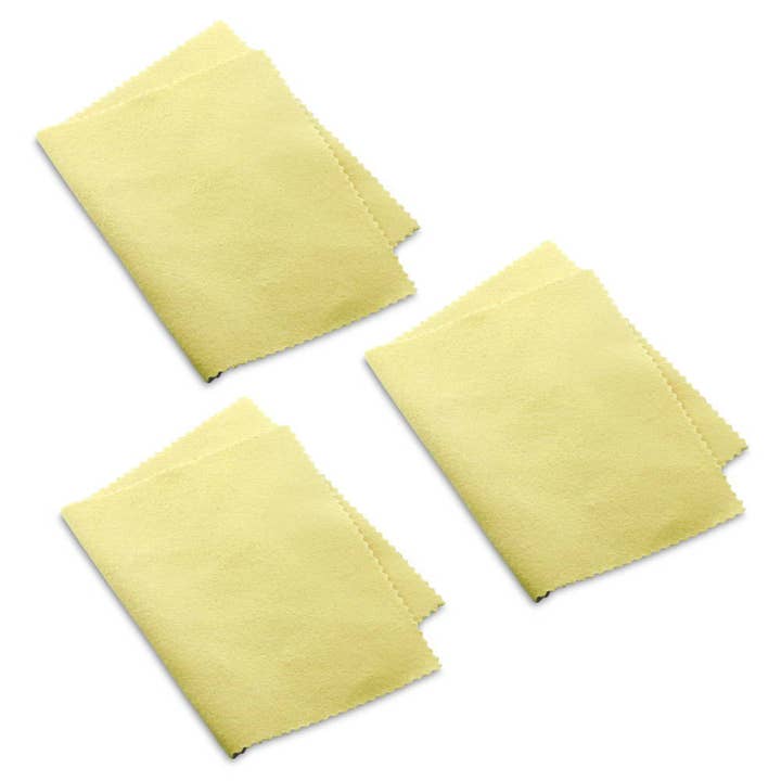 Chiffon de polissage pour bijoux en argent BERRICLE 7,5 « x 5", 3 pièces pour la vente par BERRICLE