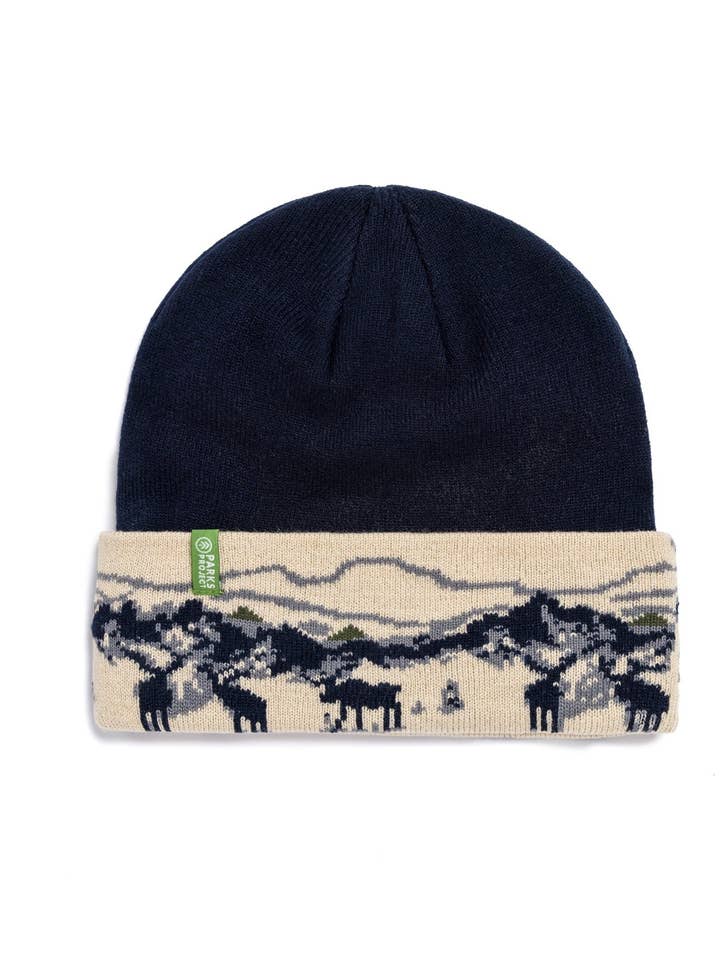 Acadia Moose Beanie for wholesale by Parks Project