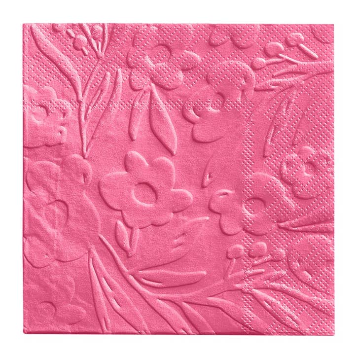 Santa Barbara Design Studio by Creative Brands - Wholesale Disposable Napkin - Embossed Cocktail Napkins - Flowers