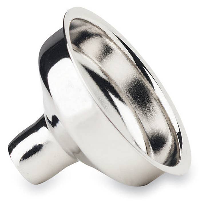 Stainless Steel Mini Funnel #91-296 for wholesale by IWA Wine Accessories