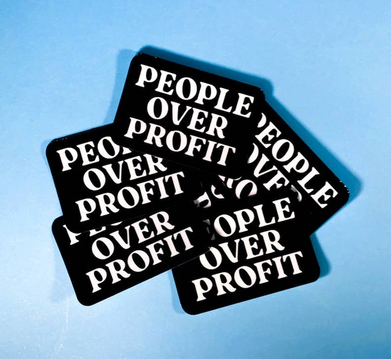 Societal Stickers - Wholesale Sticker - Sticker voor mensen over winst0